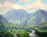 Mystical Hanalei Valley LT08 11x14