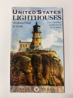 US Lighthouses Map-Folded