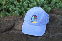Cap with logo -Periwinkle