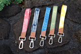 Short Salmon Lanyard