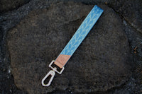 Short Blue Lanyard