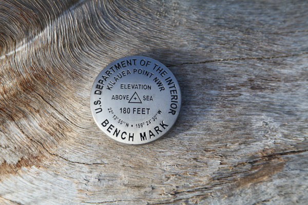 Kilauea Pewter Benchmark Magnet