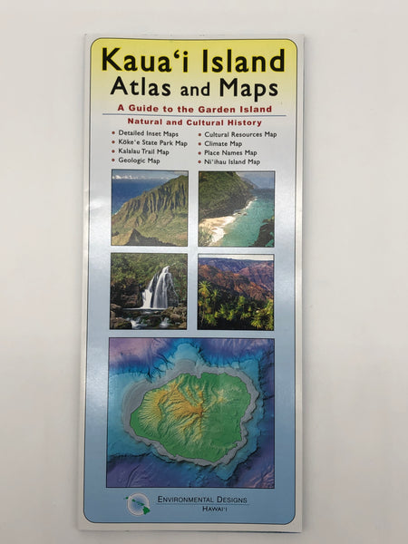Kauai Isl Atlas & Map Folded
