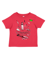 Kilauea Toddler T Red