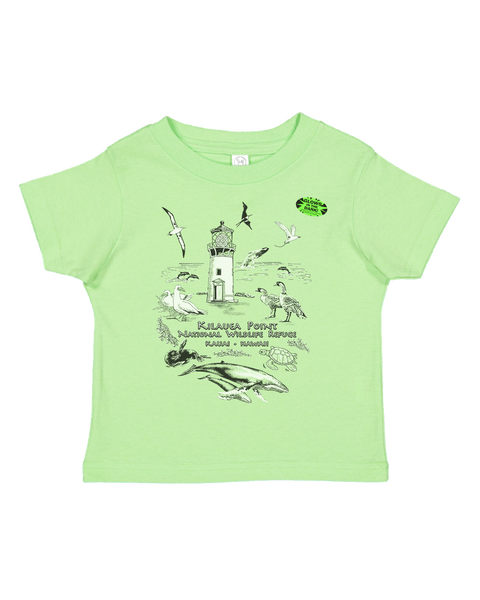 Kilauea Youth T Lime