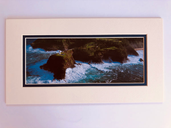 Kilauea Aerial Matted Photo 4x10