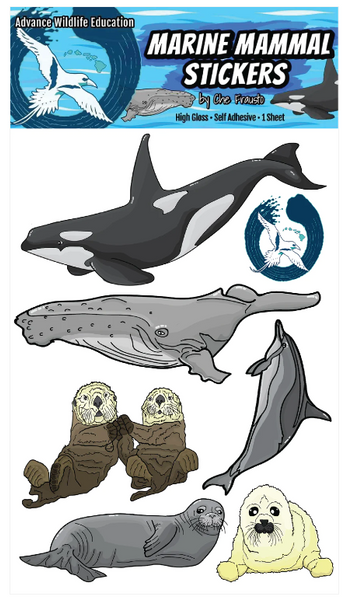 Sticker-Marine Mammals