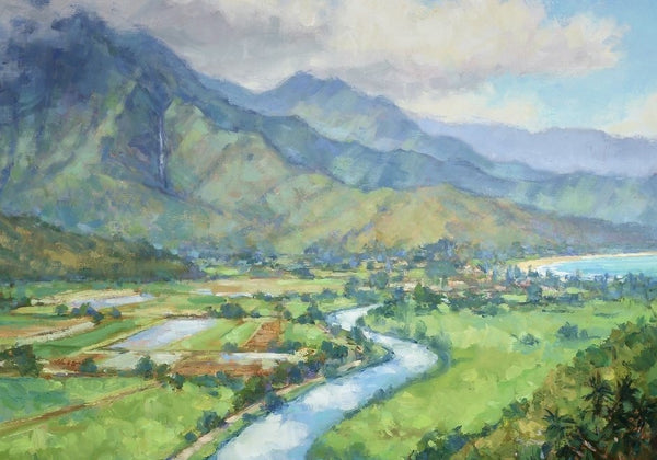 Hanalei Valley View 8x10