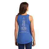 Blueprint Tank Womens-Royal
